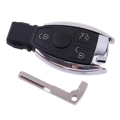 3 Button Key Shell Cover for Mercedes Benz (Fits Various Models)