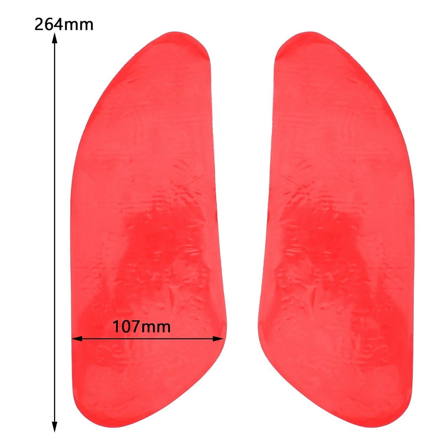 2 x Knee Pads Sticker Tank Side Protection for Speed Twin (2019 - Present)