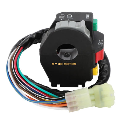 Left Handlebar Switch Start Run Off Headlight for Can-Am Renegade 1000 (2012–2015)
