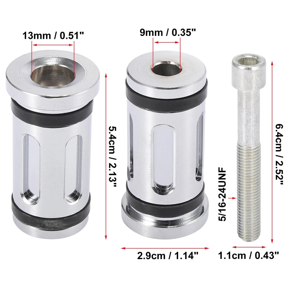 2 x Foot Shifter Shift Peg for Harley Softail Sportster Road Glide