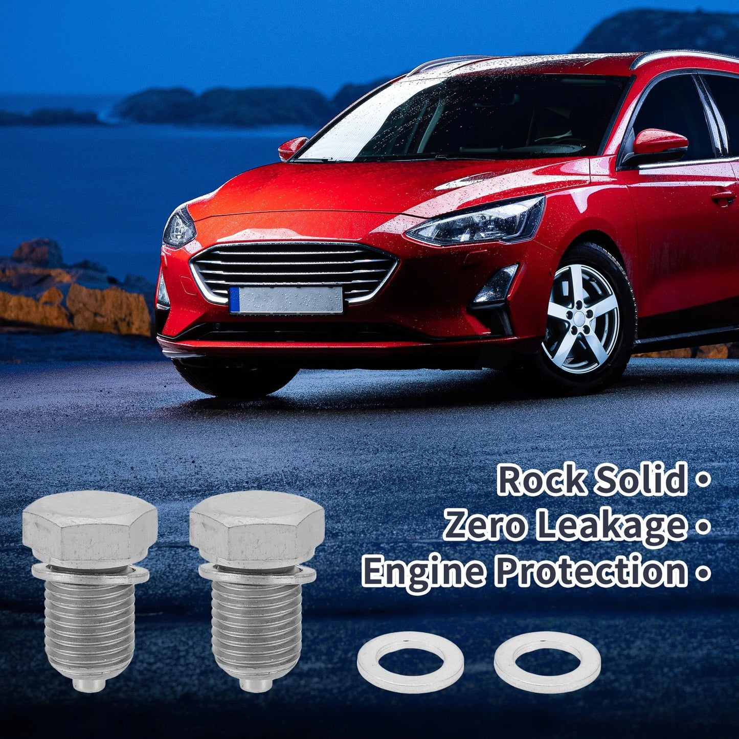 1 Set M14x1.5 Oil Drain Plug with Gasket for Car/Motorcycle