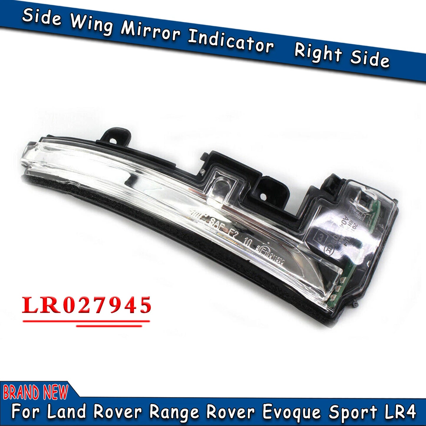 Right Rear View Mirror Light for Land Rover Range Rover Sport (2010-2013)