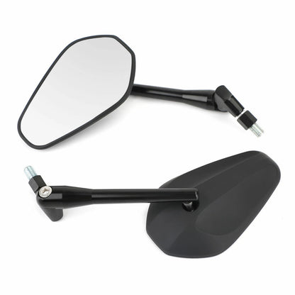 Pair Handlebar Mirrors for Moped Quad ATV Scooter (2010-2023)