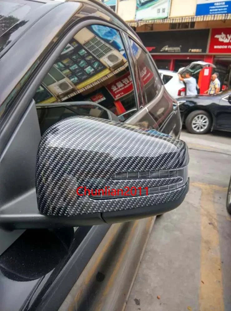 Rearview Side Mirror Covers for 2015+ Benz GLE W166 / GLE C292 (2015-2023)