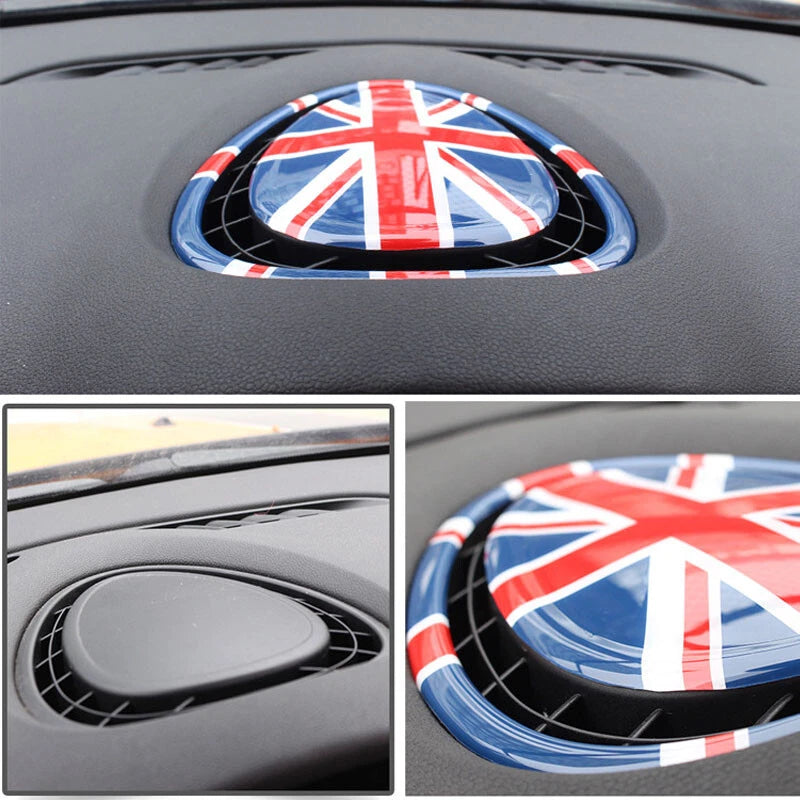 Car UK Center Dashboard Air Outlet Vent Cover Trim fit For Mini Cooper F55 F56