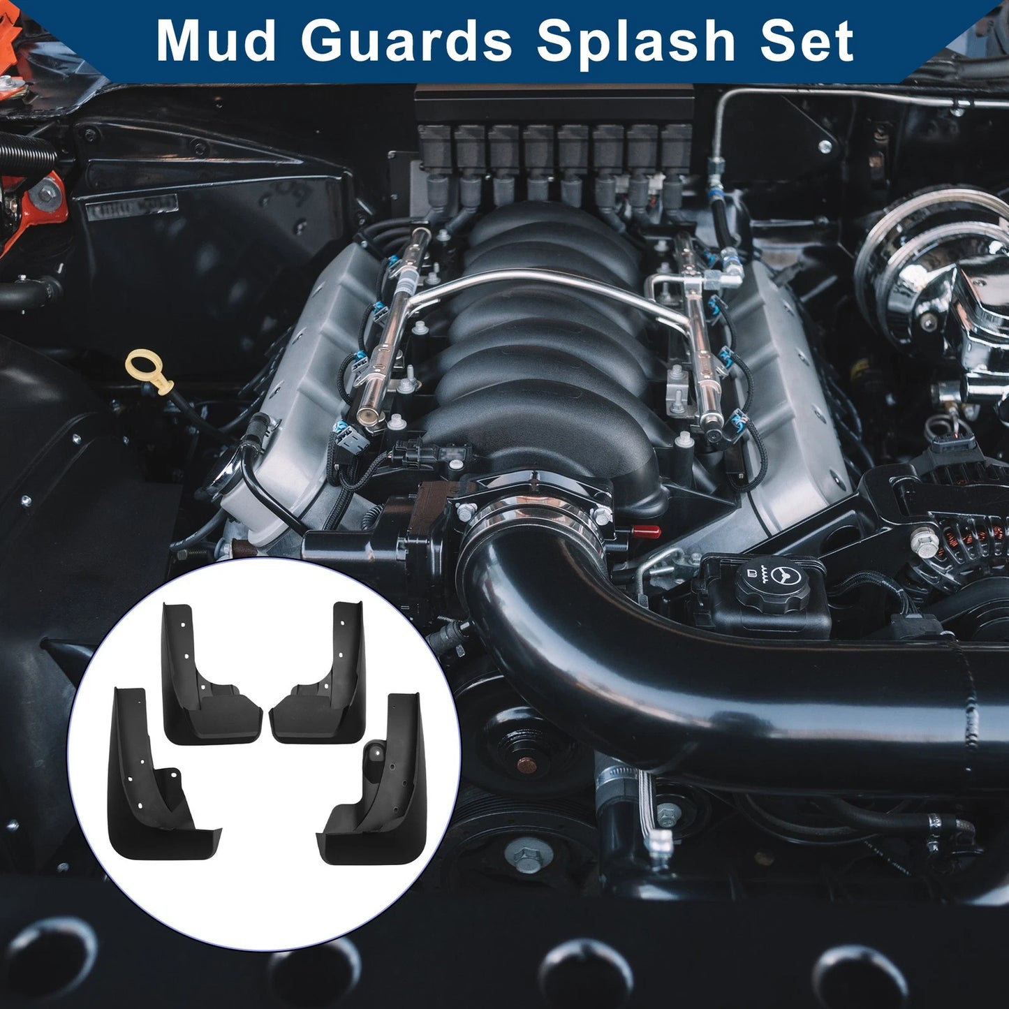 Mud Flaps Splash Guards 1 Set for Nissan Pathfinder (2024)