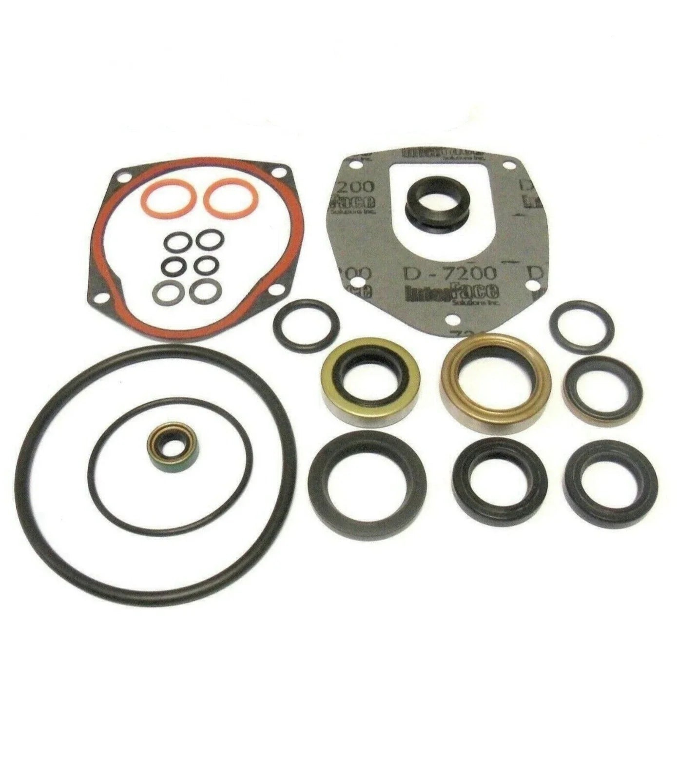 Lower Unit Gearcase Seal Kit for Mercruiser Alpha Gen II 1994-Up