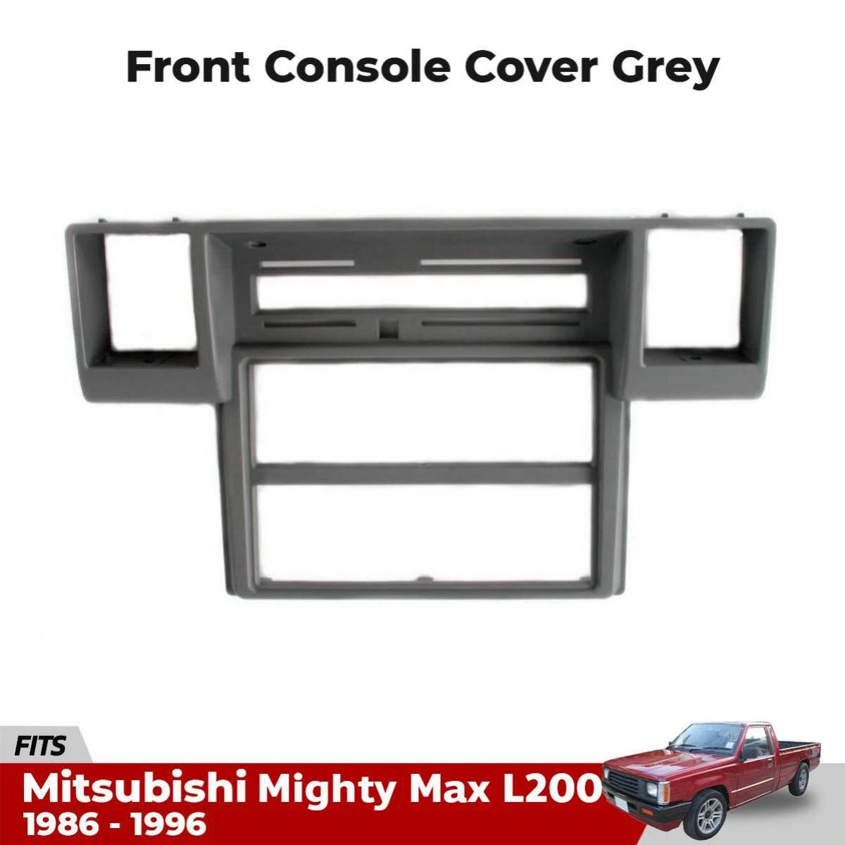 Front Dash Console Cover Panel Trim Fits Mitsubishi L200 Triton UTE 1986-96 D06