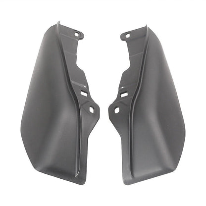 2 x Motorcycle Mid-Frame Air Heat Deflectors for Harley Touring (2009-2016) Black
