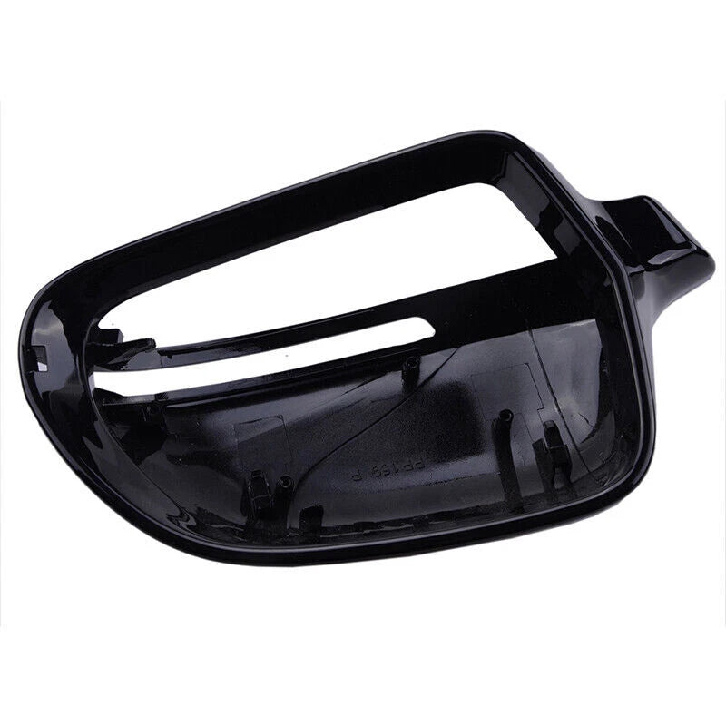 Gloss Black Mirror Cover Shell Caps for Audi A3 A4 S5 B8 (2009-2013)