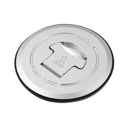 Motorcycle Gas Tank Cover Locking Fuel Tank Cap with Keys for Honda CB-1 (1989-1990)