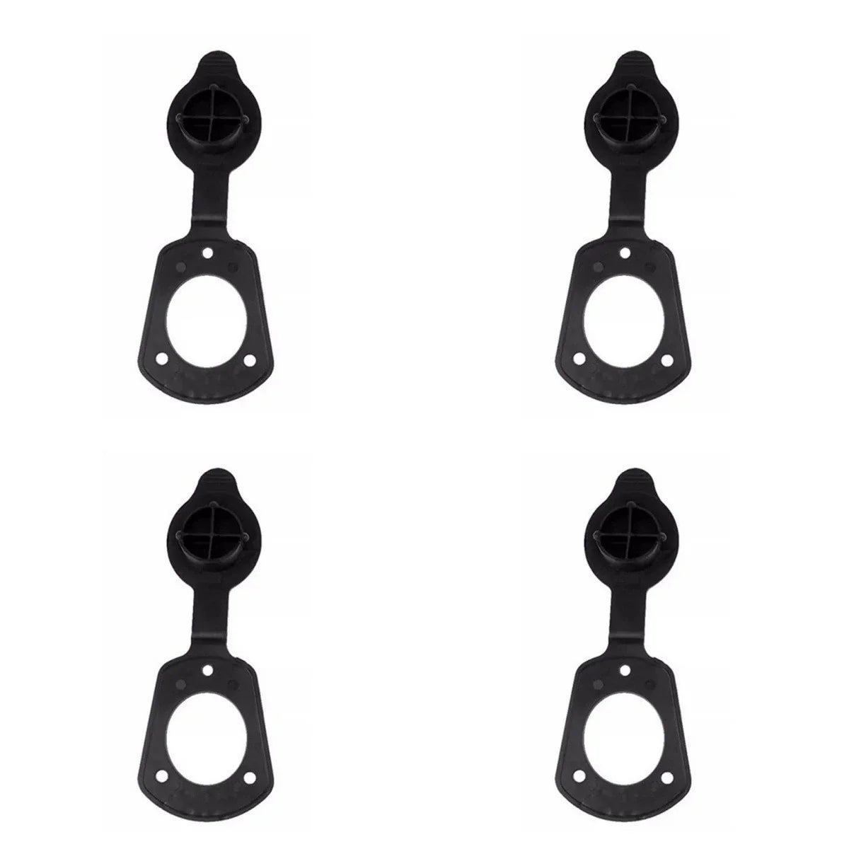 Fishing Rod Holder Cover PVC Cap for Kayak Boat Rod Mount 41-46mm