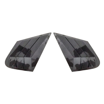 Carbon Fiber Rear Side Window Quarter Louver Cover Trim Kia Optima (2016–2020)
