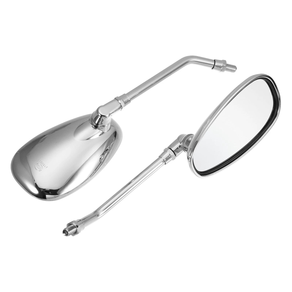10mm Rearview Mirrors for Kawasaki & Honda Motorcycles