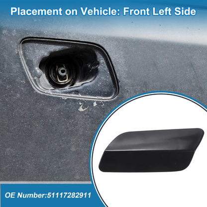 Front Left Bumper Headlight Washer Nozzle Cover for BMW 640i (2012-2015)