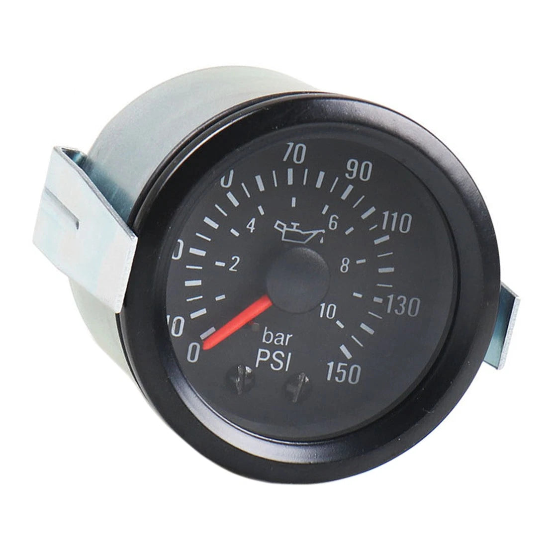 52mm Mechanical Oil Pressure Gauge 0-10Bar/0-150Psi w/Sensor for Car