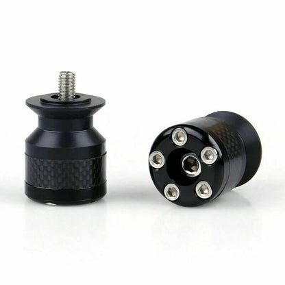 8mm Stand Mount for Universal Motorcycle CNC Carbon Fiber
