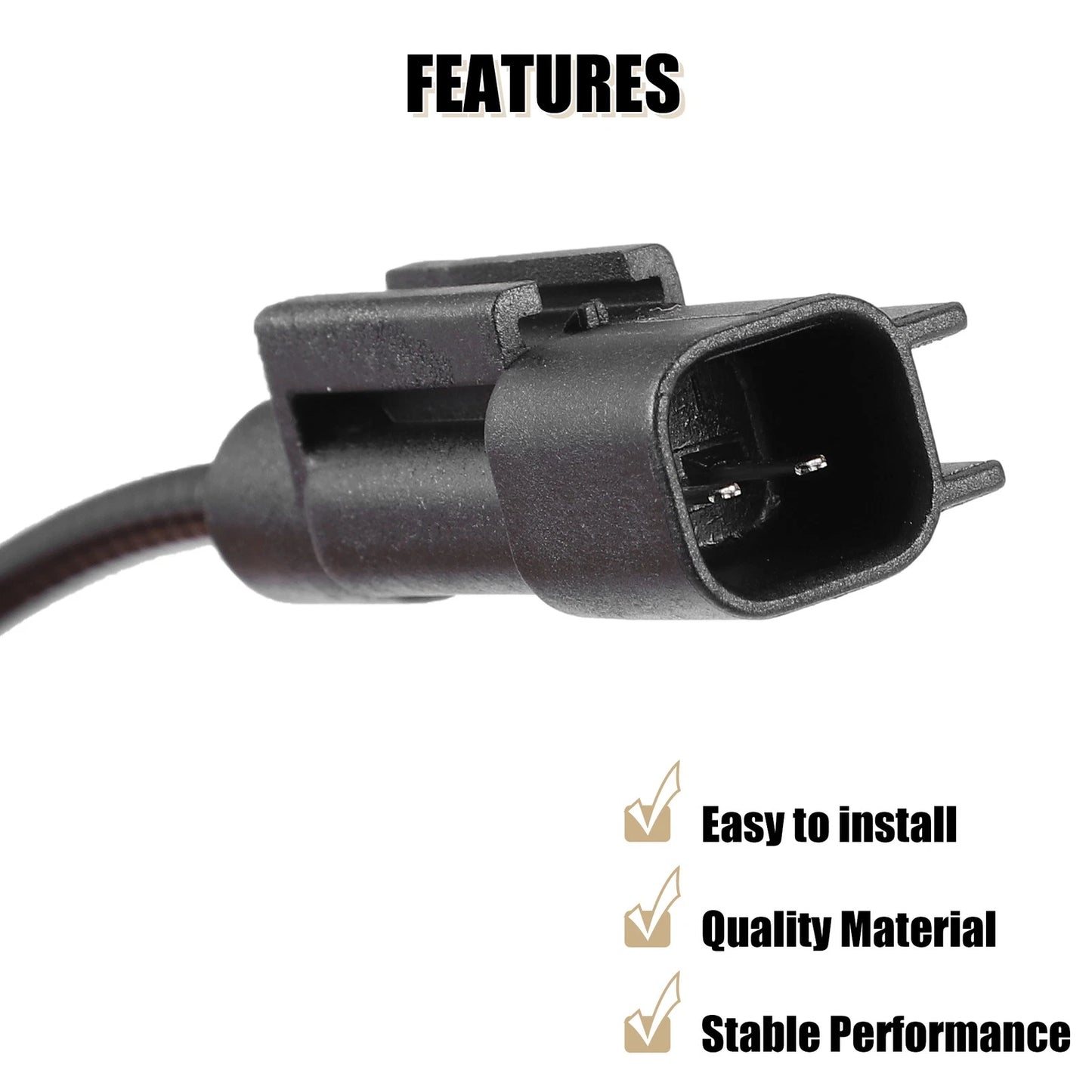 4 x ABS Wheel Speed Sensor Front Rear for Chrysler 200 (2011 - 2014)