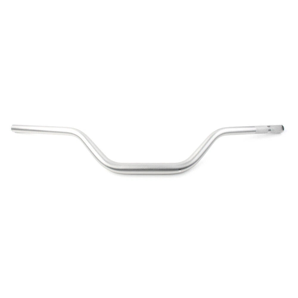 1 1/8" Mid Handlebar Fat Bars for Dirt Pit Bike Motorcycle ATV MX Silver