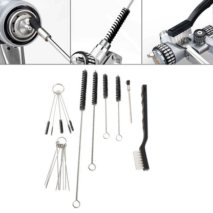 21pcs Airbrush Spray Gun Nozzle Cleaning Tool Kit for Various Models