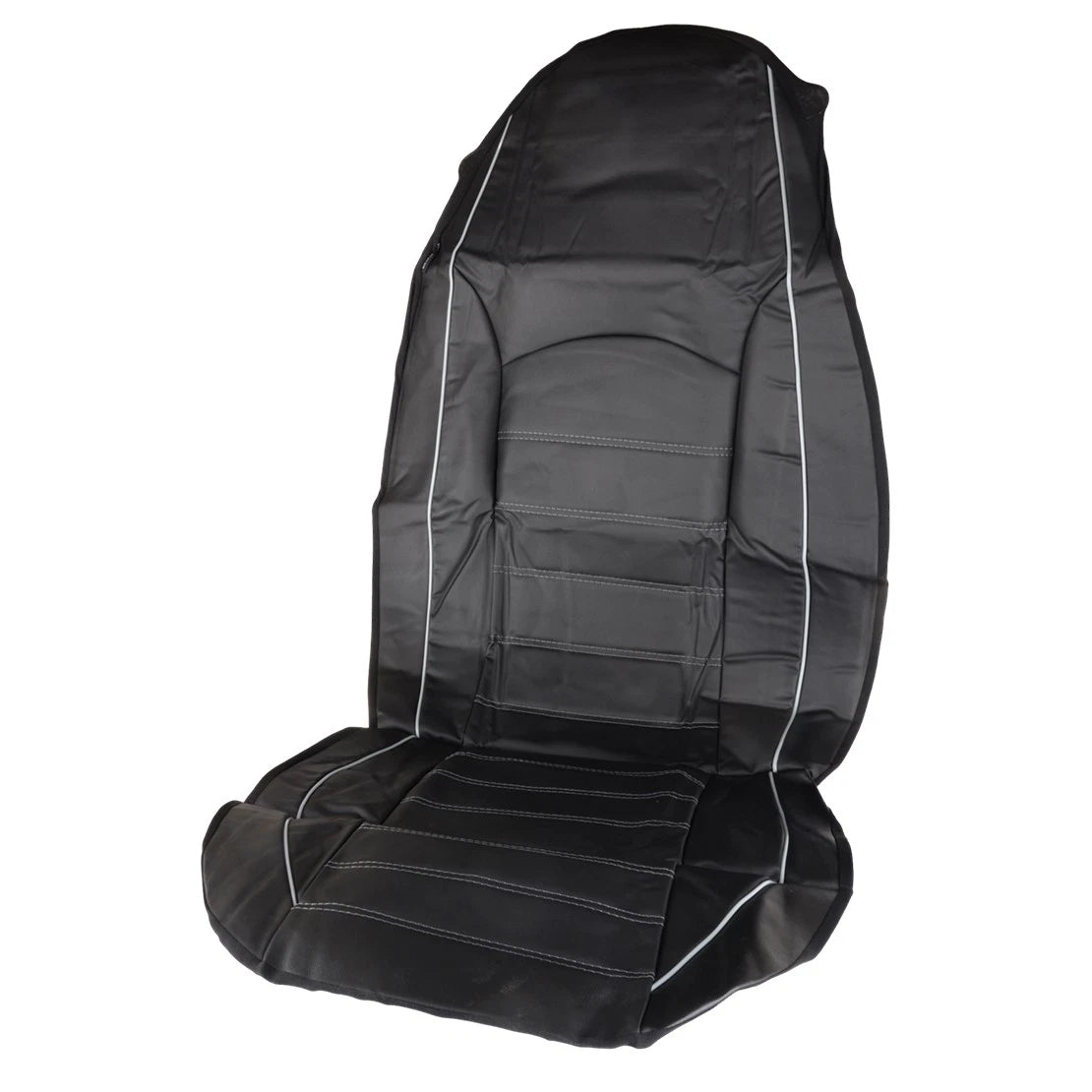 Leather Front Seat Covers for Universal Car Interior Protection