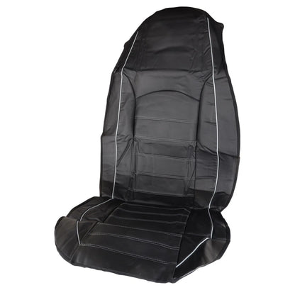 Leather Front Seat Covers for Universal Car Interior Protection