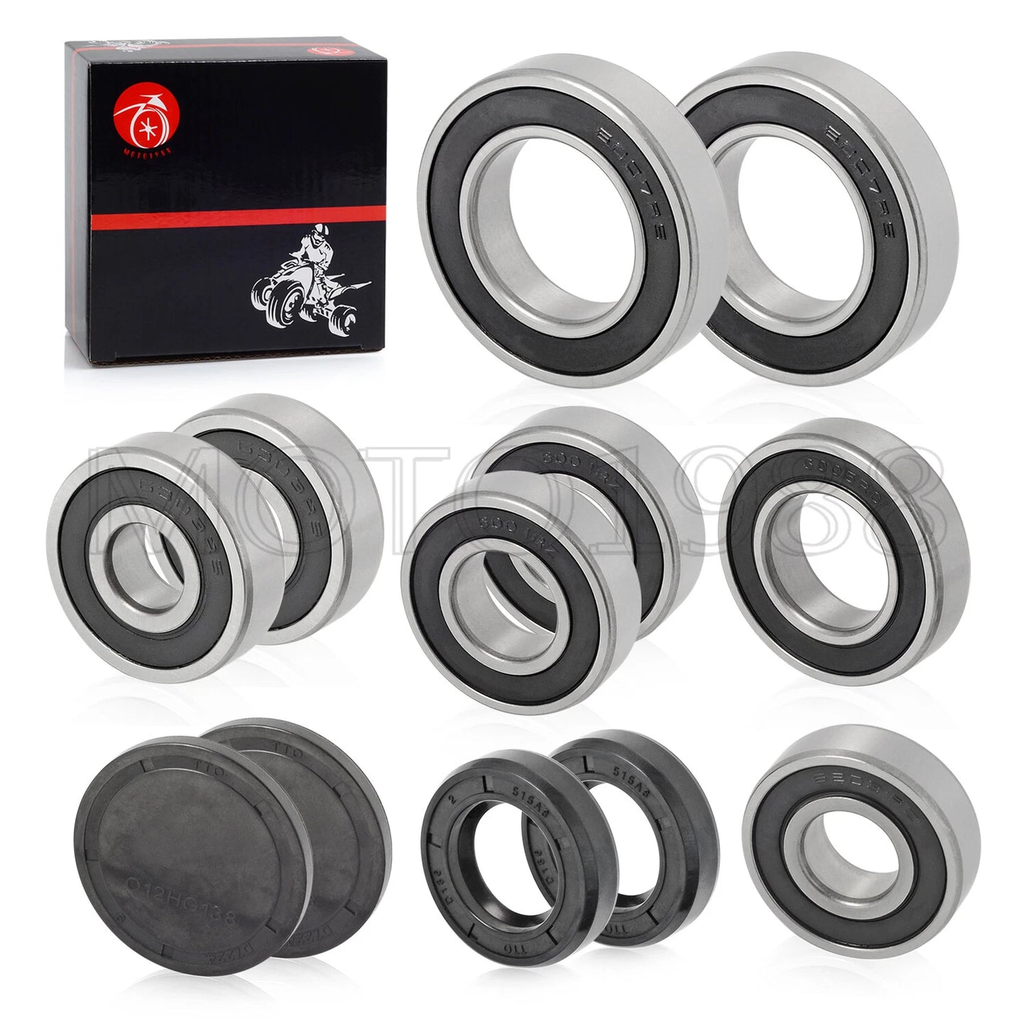 Rear End Bearing Seals Axle Freeze Plugs for EZGO TXT (1994–2008)
