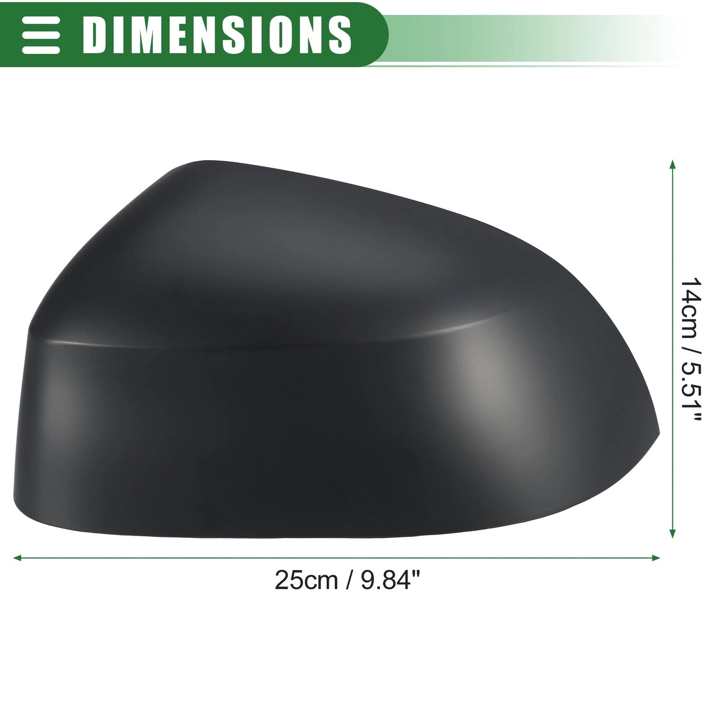 Driver Side Rearview Mirror Cover for BMW X3 (2015-2017)