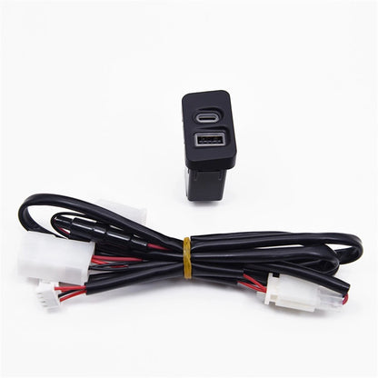 18W Type-C + QC3.0 Fast Charger for Haval H6 Coupe (2017-2023)