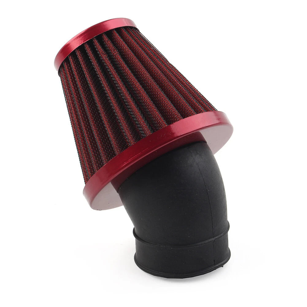 42mm Air Intake Filter Cleaner for Motorcycle - Stainless Steel
