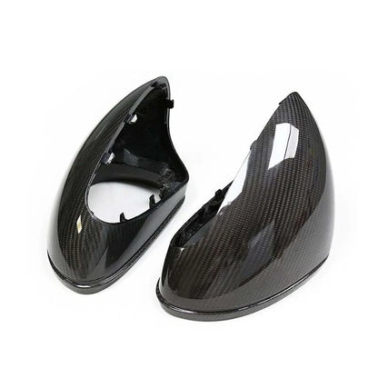 Real Carbon Fiber Mirror Cover Trim Fit For Porsche 991 911 981 Boxster Cayman