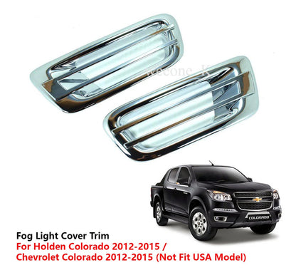 Chrome Fog Light Covers for Chevrolet Colorado (2012-2015)