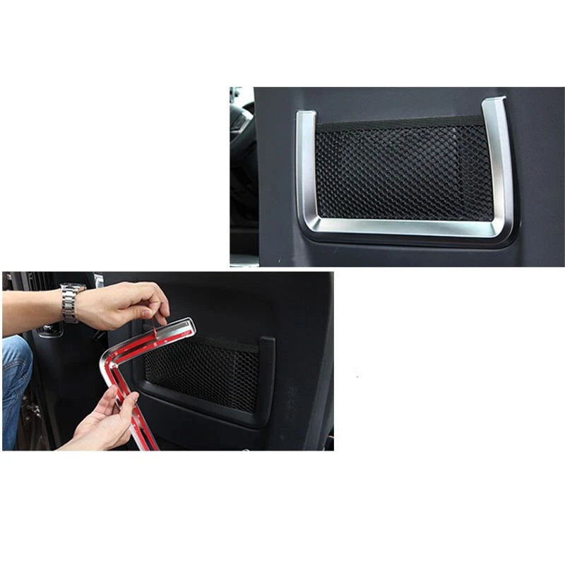 Rear Seat Storage Net Cover  Interior Trim Fit for Discovery Sport 2015-2018
