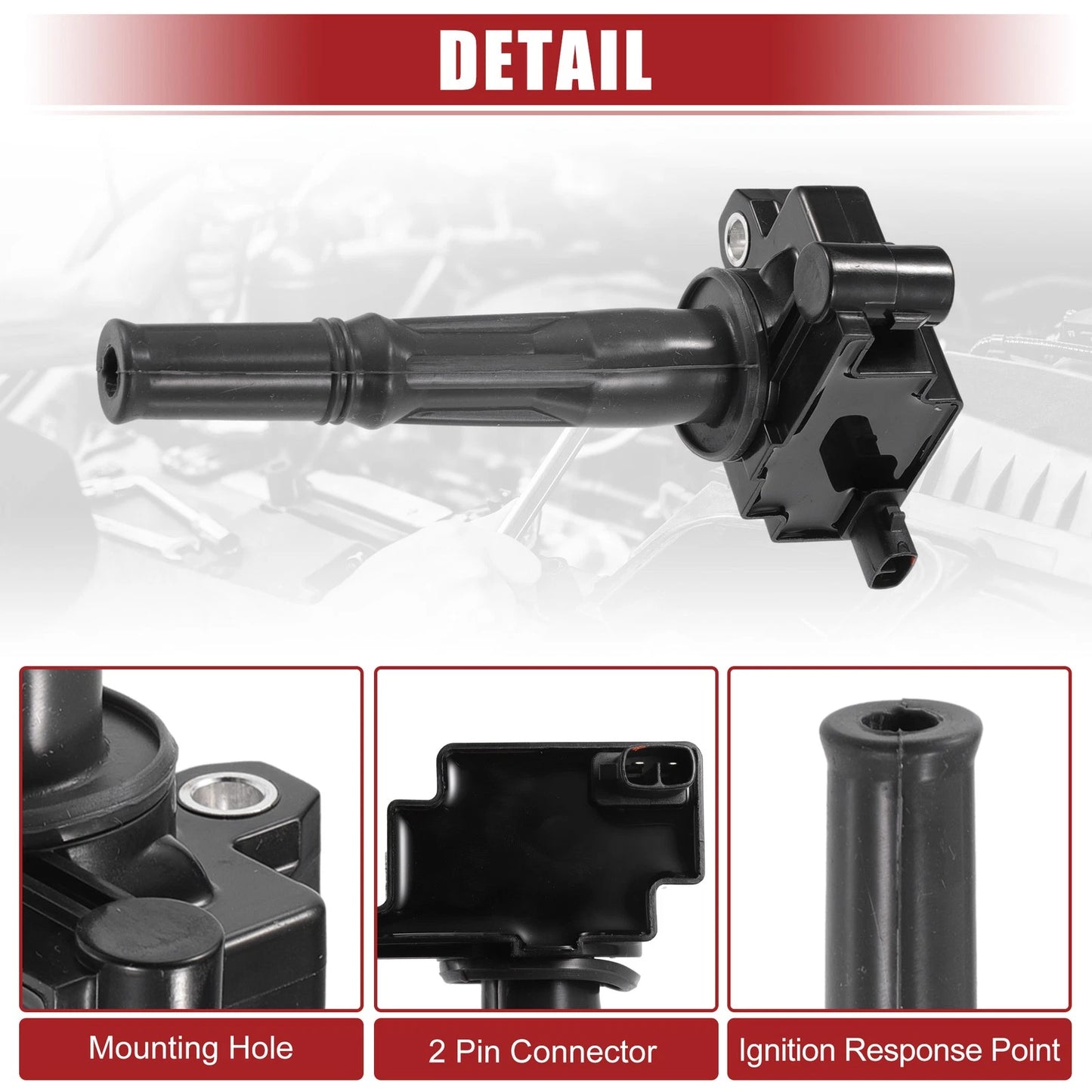 2 x Ignition Coil for Toyota Tercel (1995–1999)