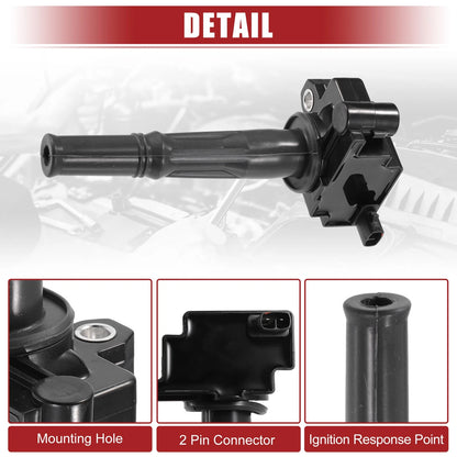 2 x Ignition Coil for Toyota Tercel (1995–1999)