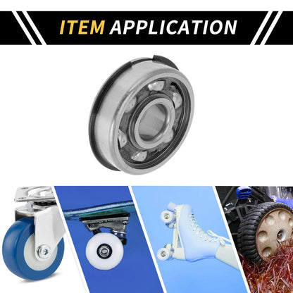 Deep Groove Ball Bearings P6 12x37x12mm for Scooter Skateboard Wheel