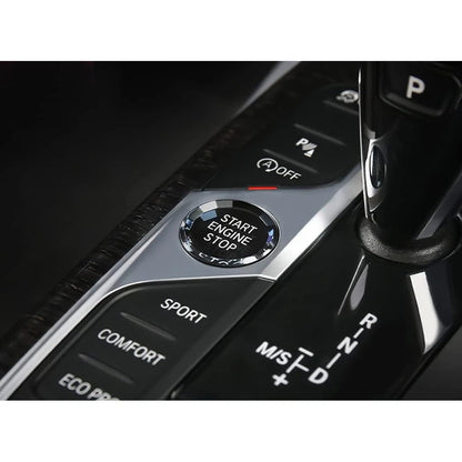 Crystal Engine Start Stop Button for BMW 3 Series G20 G22 Z4 X5 X7 (2019-2023)