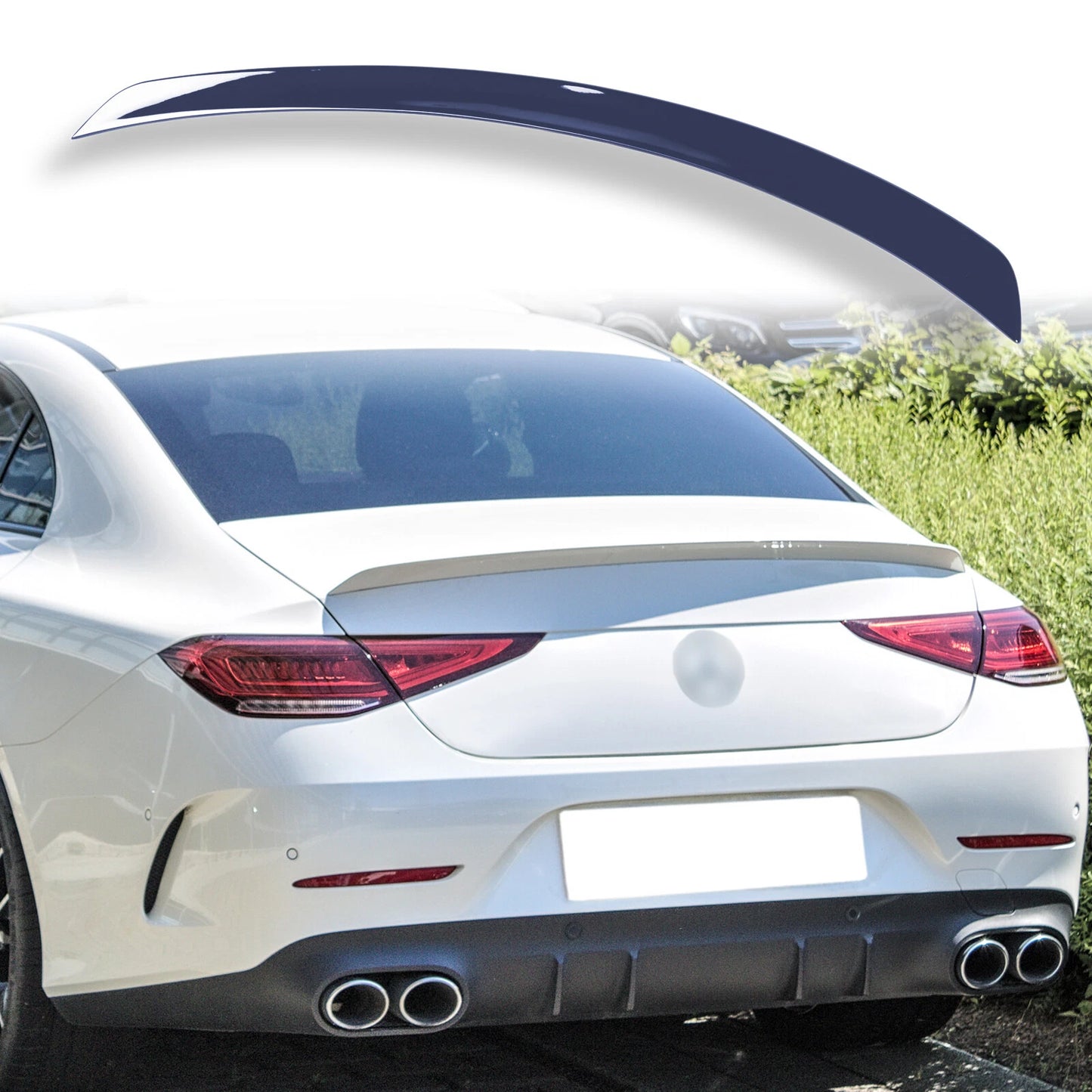 890 ABS Boot Spoiler for Mercedes Benz CLS-Class (2018-2023)