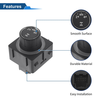 4x4 Wheel Drive Switch for Chevrolet Silverado 1500 (2014-2015)