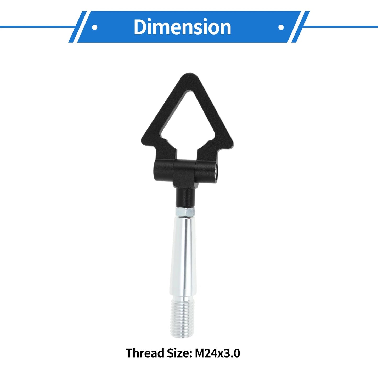 Triangle Tow Hooks for Mitsubishi Lancer EX (2000-2006)