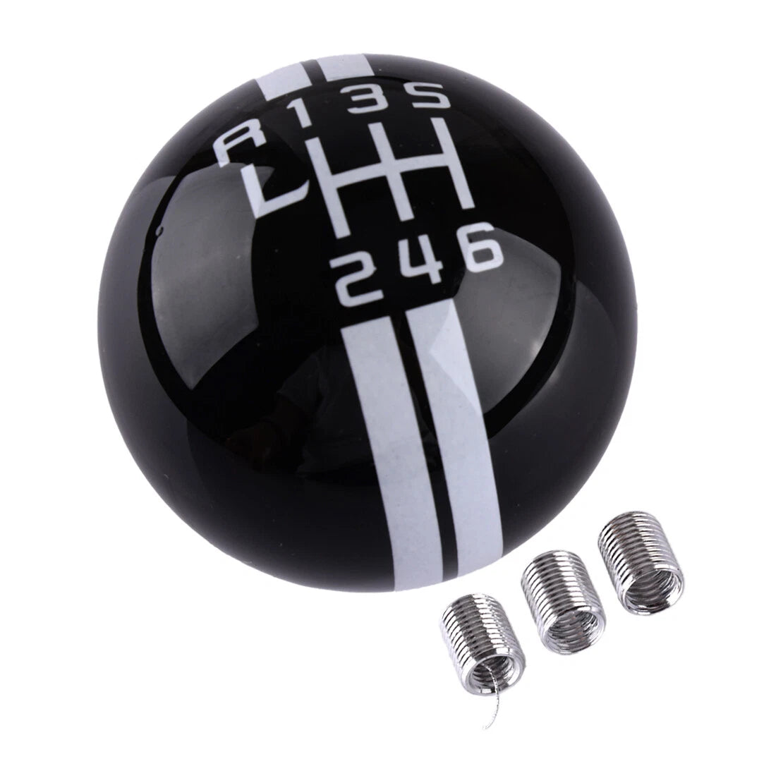 6-Speed Round Ball Manual Gear Shift Knob for Ford Mustang Shelby GT500
