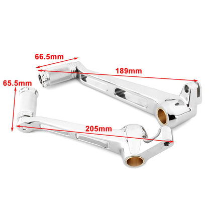 Chrome Brake Shifter Lever Arm Pedal Peg for Harley V-Rod (2002-2017)