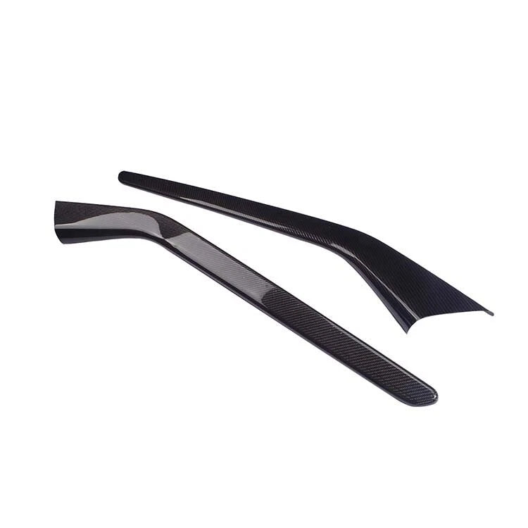 Real Carbon Side Center Console Panel Cover Trim fit For Tesla Model 3