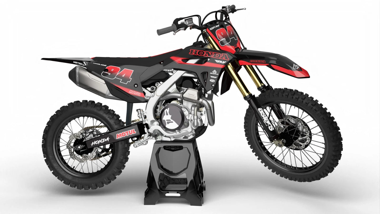 Custom Graphic Kit for Honda CRF250R (2010-2013) - Unite Style Decals & Stickers
