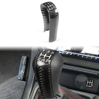 Gear Shift Knob Cover Trim for NISSAN GTR R32 R33 R34 (1989-2002) 1x Black