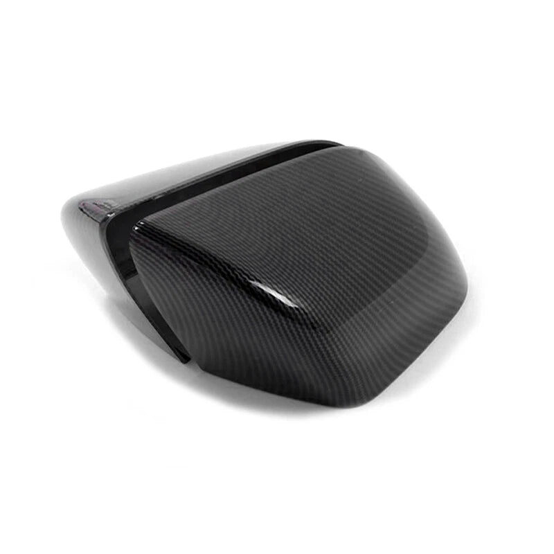 Carbon Style Wing Side Mirror Cover Caps Trim fit For Tesla Model 3