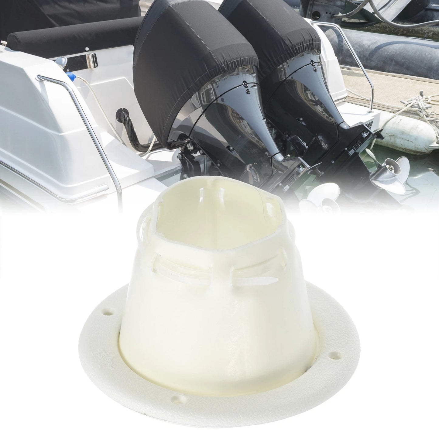 12cm 4.72" Steering Cable Boot Bellows for Marine Boat