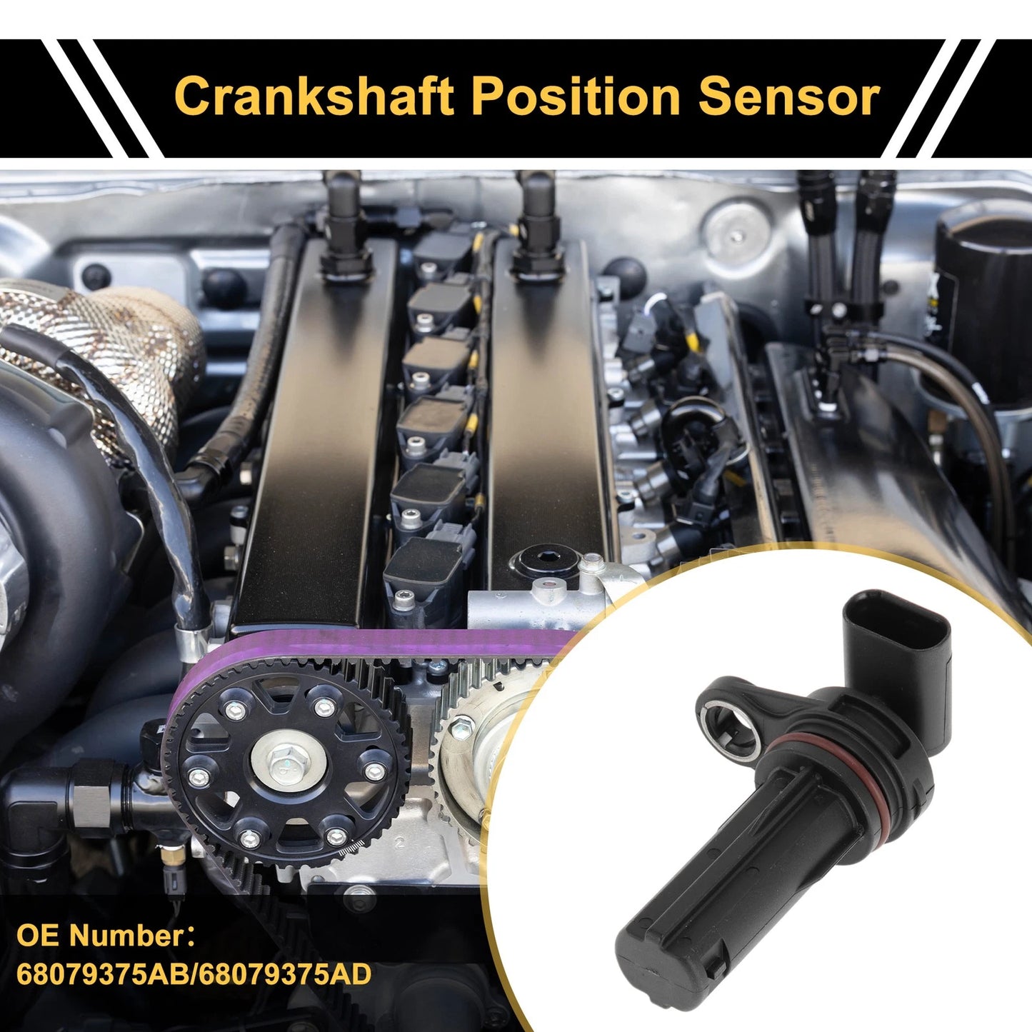 Crankshaft Position Sensor for JEEP Grand Cherokee 3.6 VVT (2016)