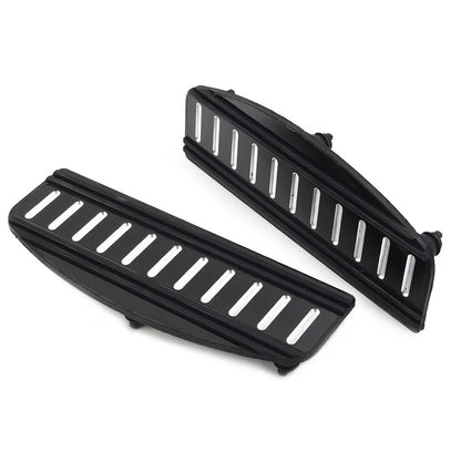 Rubber Floorboard Footboard Kit for Harley Touring FLHR 1986-2019 Black