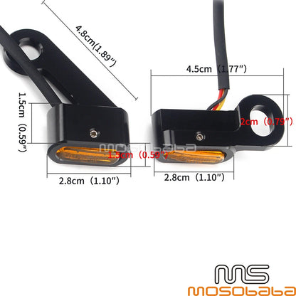 LED Turn Signal Lights for Harley Softail Dyna Touring